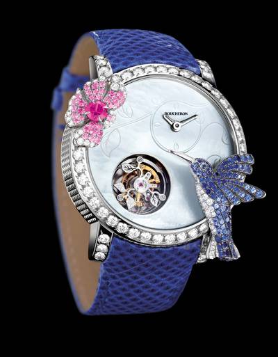 El nuevo Hibiscus Tourbillon de Boucheron