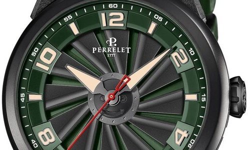 Perrelet firma dos nuevas creaciones en la colección Turbine Carbon