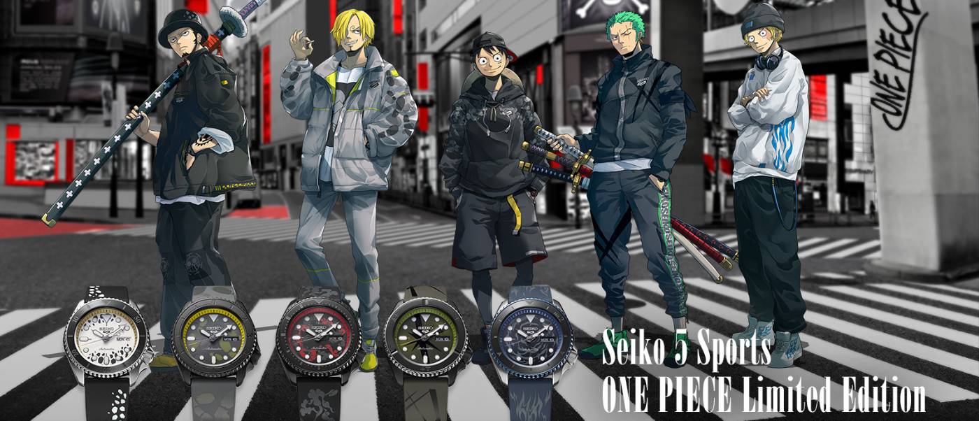 Presentando el Seiko 5 Sports ONE PIECE Limited Edition