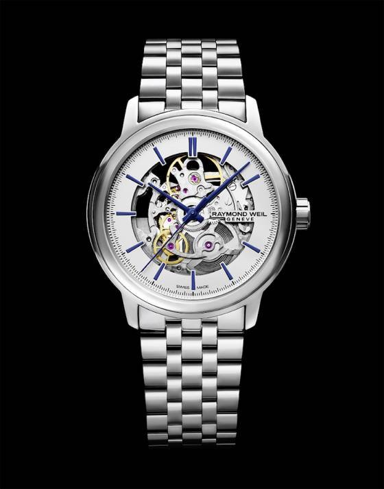 Raymond Weil se centra en lo esencial con el Maestro Skeleton