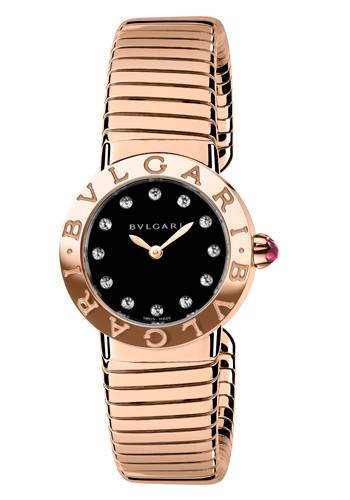 Bulgari Bulgari Tubogas (oro rosa y diamantes)