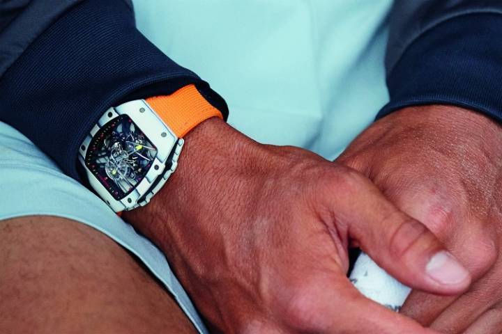 El ultraligero Richard Mille RM 027 de Rafael Nadal 