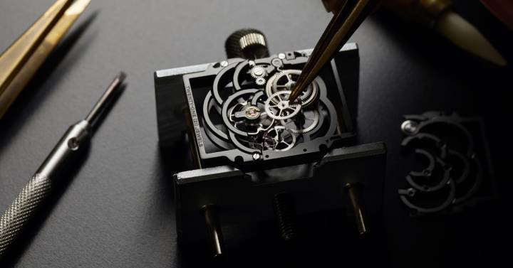 CHANEL - PREMIÈRE CAMÉLIA SKELETON WATCH