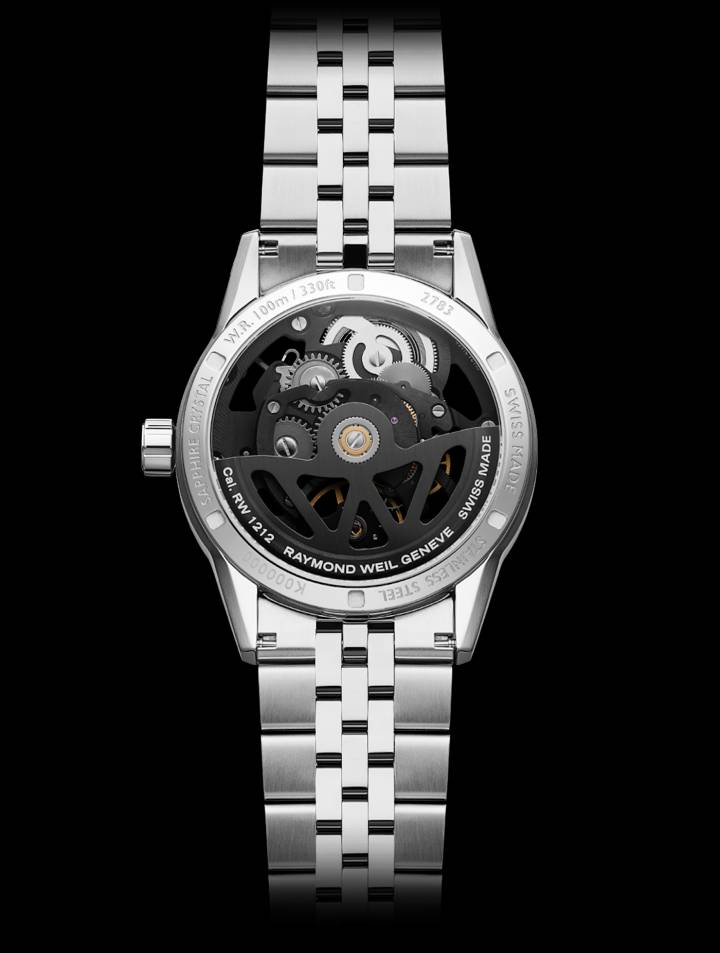 Raymond Weil Freelancer Calibre RW1212 Skeleton ahora en 38mm