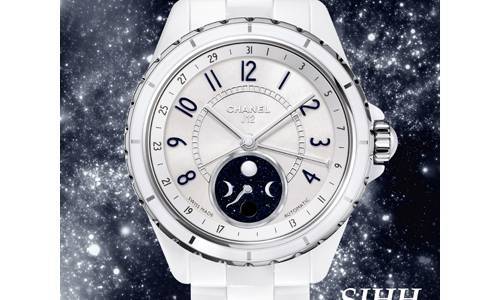 Chanel J12 Moonphase, hora exquisita