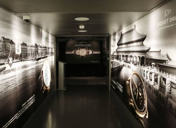 Exhibición de Jaquet Droz - Ginebra – del 14.01.2011 al 06.02.2011