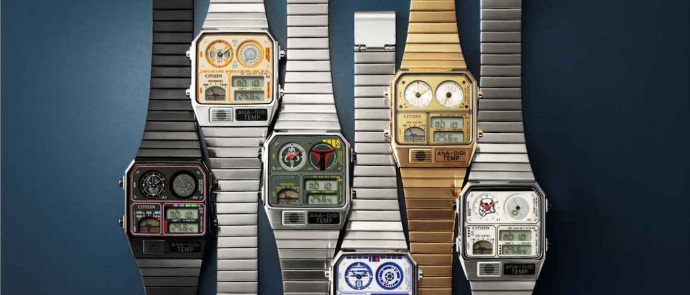 Citizen lanza la nueva colección Ana-Digi Star Wars 