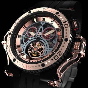AQUANAUTIC Super King Diving Tourbillon 