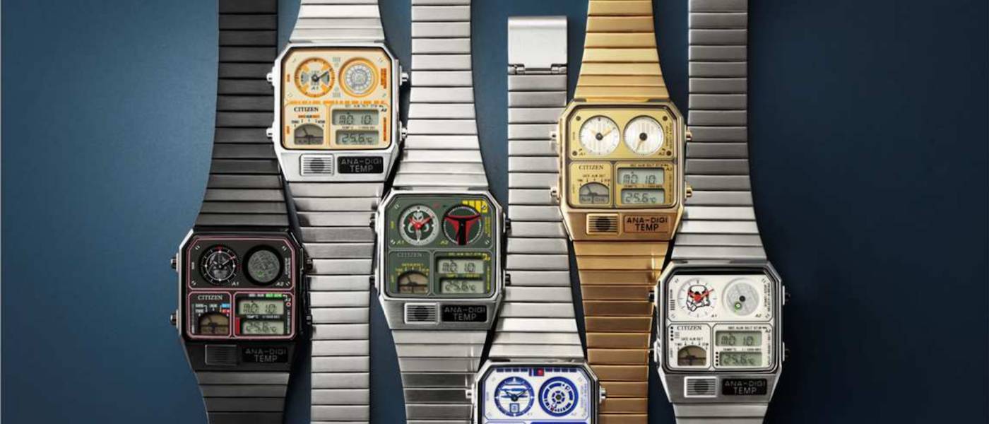 Citizen lanza la nueva colección Ana-Digi Star Wars 