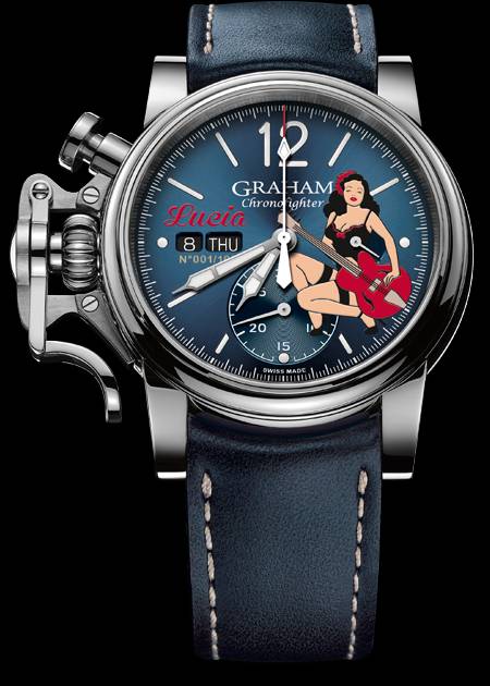 Chronofighter Vintage NOSE ART LTD de Graham