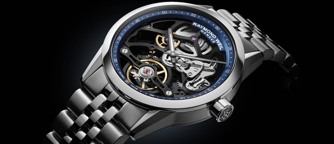 Raymond Weil Freelancer Calibre RW1212 Skeleton ahora en 38mm