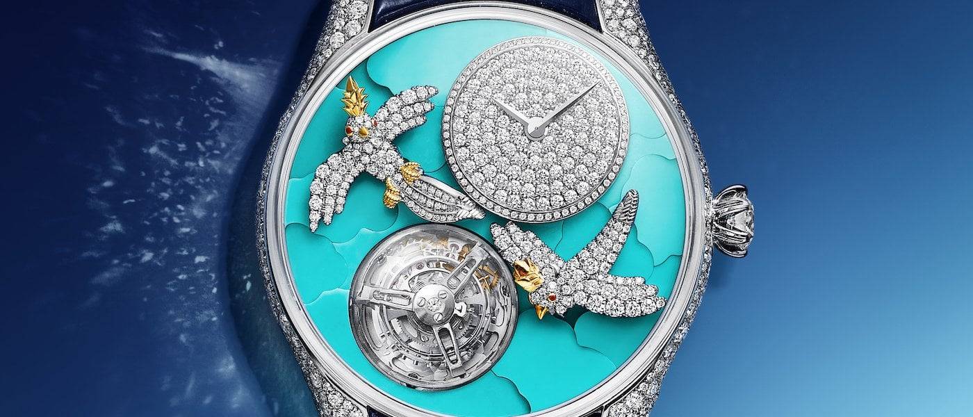 Tiffany & Co. presenta Bird en un reloj Flying Tourbillon de alta joyería