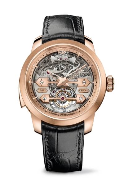 Girard-Perregaux Minute Repeater Tourbillon with Gold Bridges (Frontal)