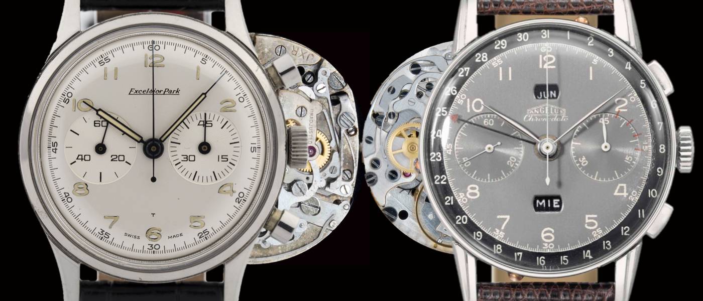 Cinco calibres de cronógrafo vintage subestimados