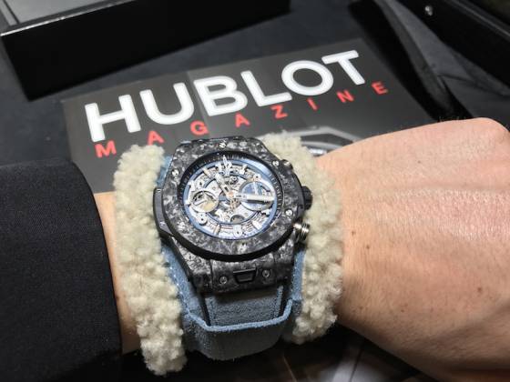 Practicando con el nuevo Hublot Big Bang Alps