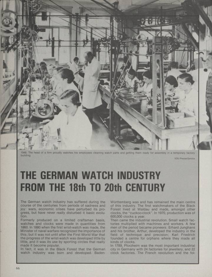 Erhard y Arthur Junghans fueron unos de los pioneros que «desarrollaron la industria en el campo de la técnica y la precisión» en Alemania.