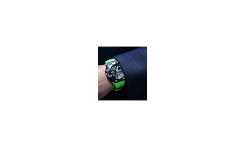 El Nuevo Oktopus Double Date Carbon Green de Linde Werdelin