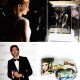 Arriba: Jessica Chastain - Abajo Izquierda: Adrian Brody - Abajo Derecha: El nuevo Blu-Ray de Cleopatra de la Twentieth Century Fox 