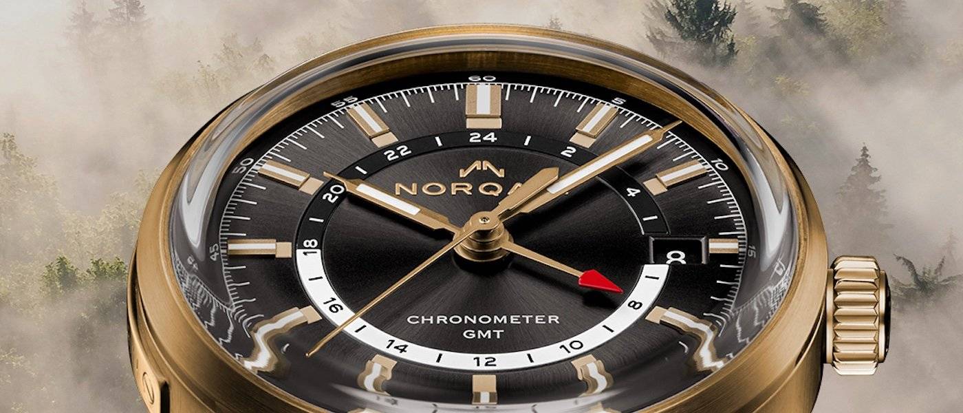 Norqain Freedom 60 GMT 40mm Bronze Anthracite