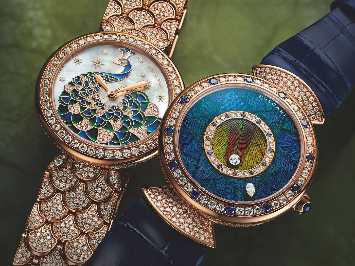 Bulgari presenta las nuevas obras maestras del Divas' Dream Peacock