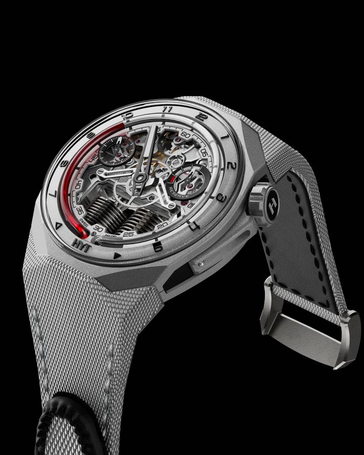 HYT añade tres relojes deportivos de titanio S1 a su colección permanente