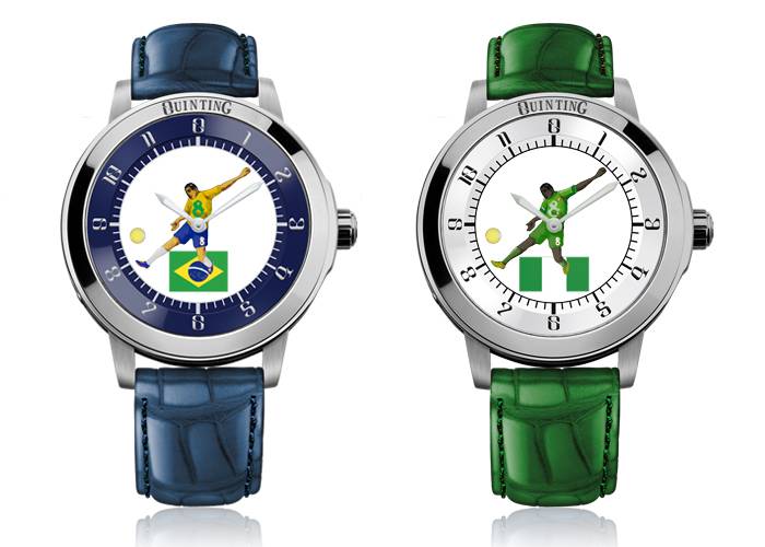 El Quinting Champions Collector - Brasil (izquierda) & Nigeria (derecha)