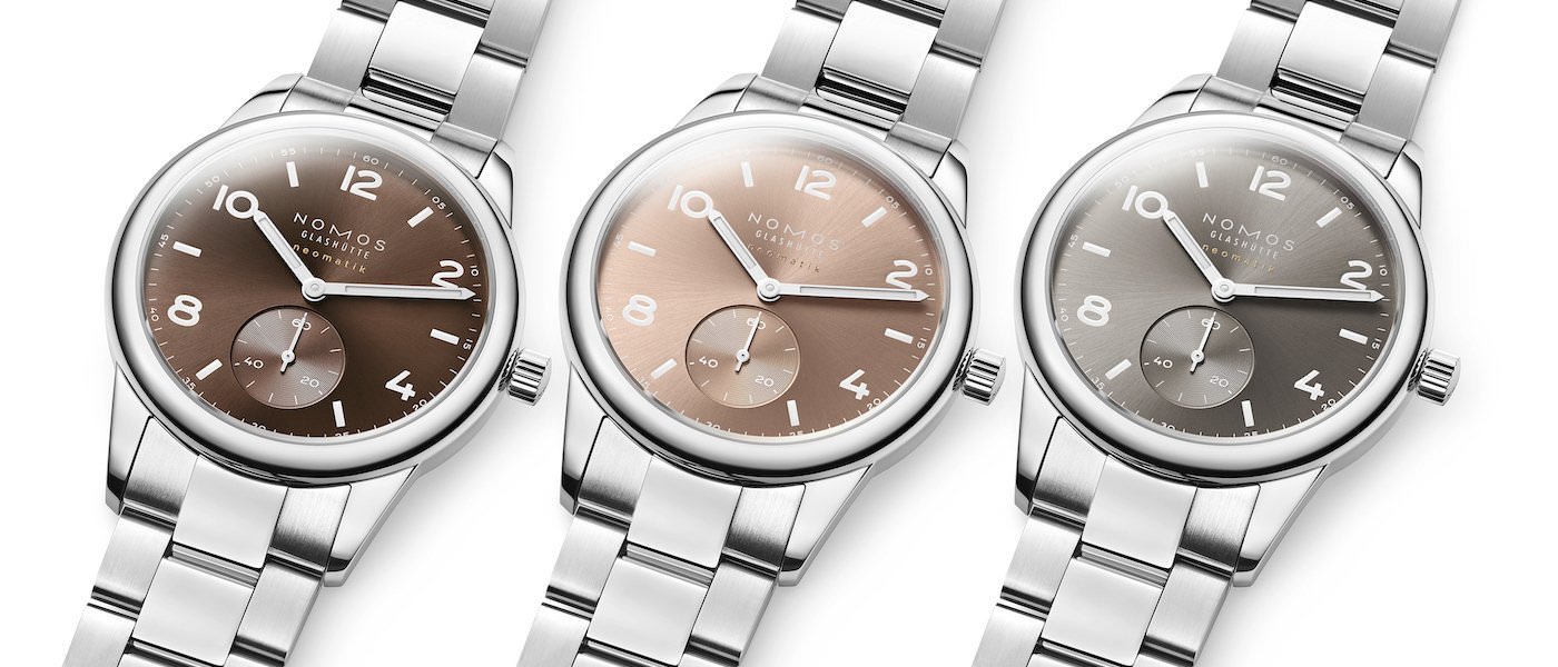 Nuevos colores para el Club Sport neomatik 39 de Nomos Glashütte