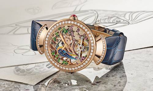 Divas' Dream Tourbillon Skeleton, la romántica visión de Bulgari de la naturaleza