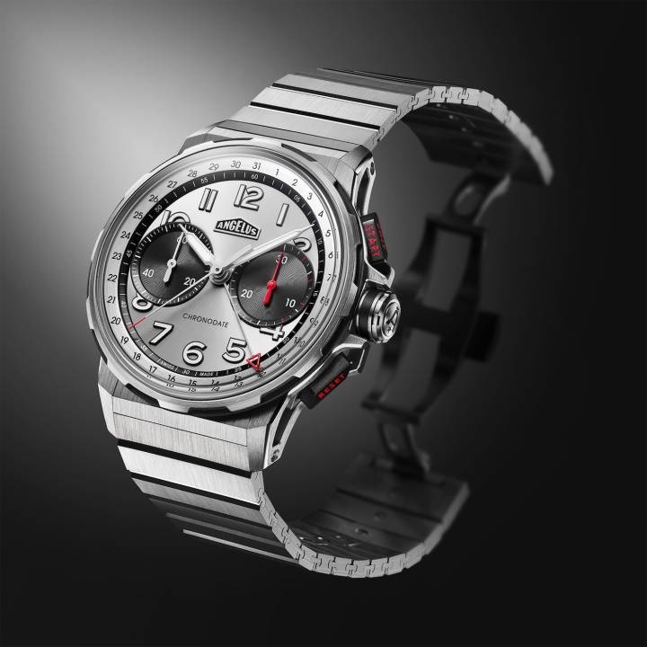 Angelus expande el Chronodate Titanium con la Magnetic Silver Edition