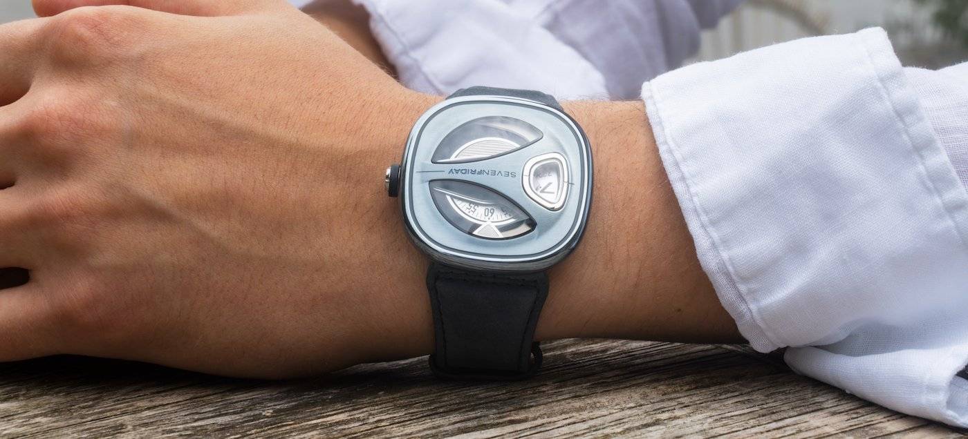 La nueva serie ME3/01 de SevenFriday, también conocida como “Stone blue”