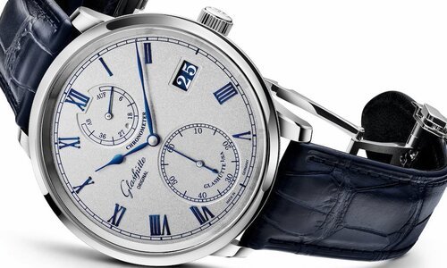 Glashütte Original presenta el Senator Chronometer azul plateado