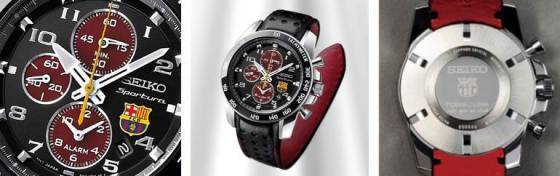 El Seiko Sportura FC Barcelona Chronograph