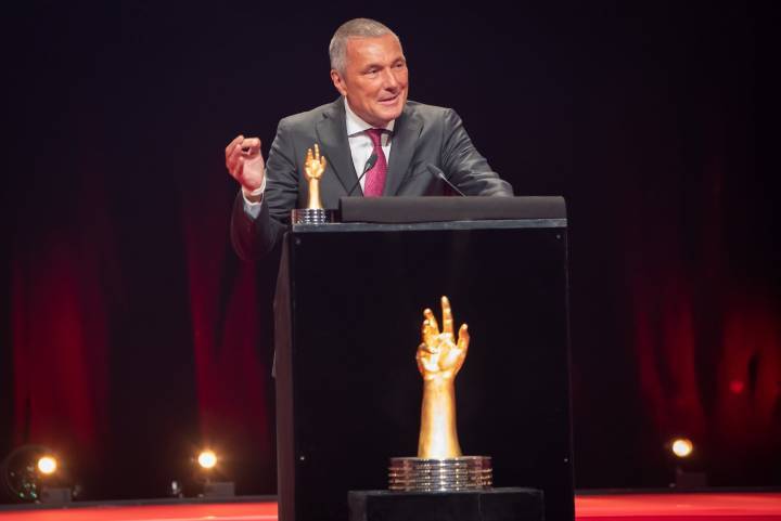 Jean-Christophe Babin, CEO de Bulgari, ganador de la Aiguille d'Or el año pasado