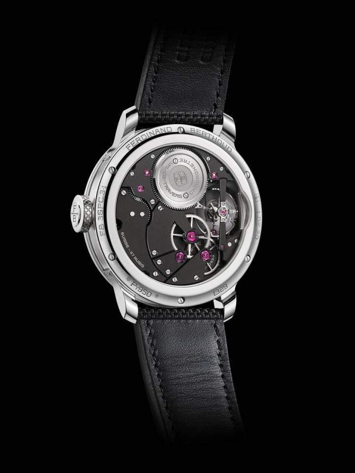 Ferdinand Berthoud celebra 10 años con el nuevo modelo FB 3SPC platino