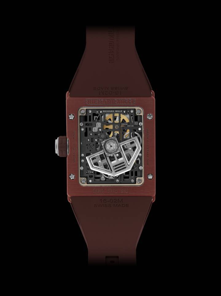 El nuevo RM 16-02 Automatic Extraflat rectangular de Richard Mille