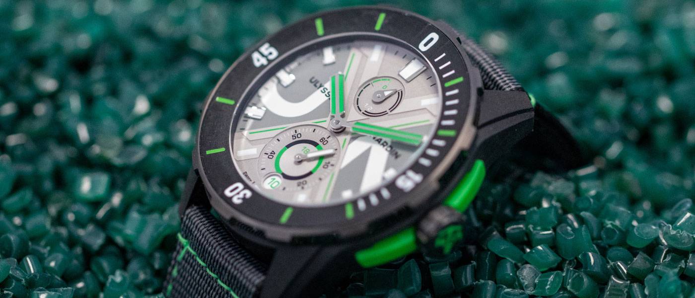 Ulysse Nardin: reciclando redes de pesca, de los océanos a la muñeca