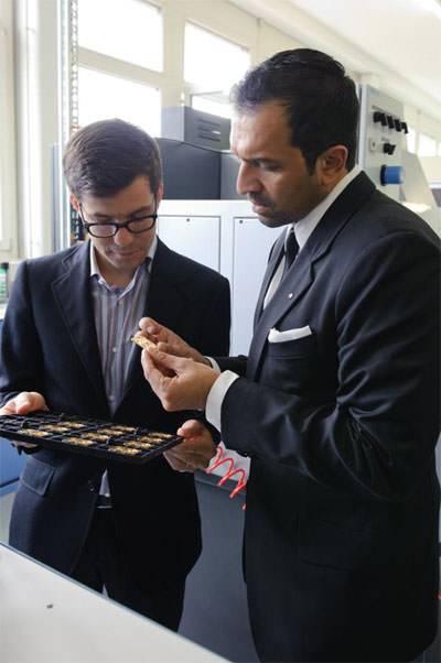 Atul Kasbekar en Carl F. Bucherer.