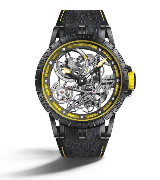 Roger Dubuis quema goma con el Excalibur Spider Pirelli