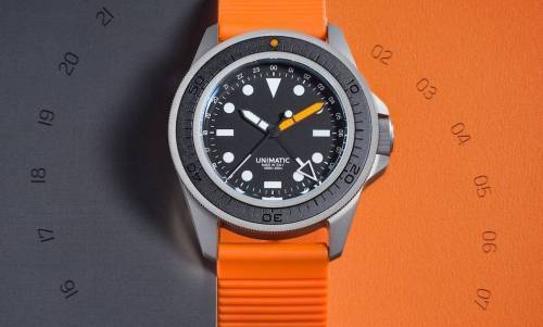 Unimatic x Exquisite Timepieces Modello Uno ref. U1S-T-GMT-ET