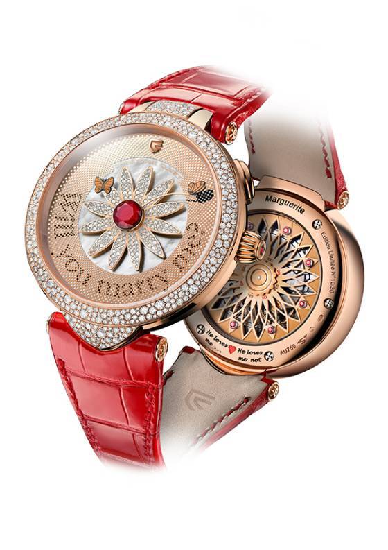 Christophe Claret se pone romántico con el Marguerite tachonado de diamantes