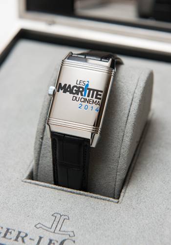 Reloj Reverso de Jaeger-LeCoulte grabado con el logo de Les Magritte