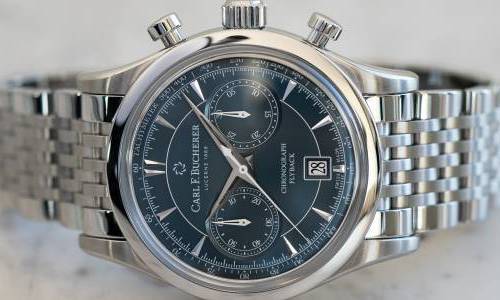 Carl F. Bucherer añade nuevos colores a la línea Manero Flyback 