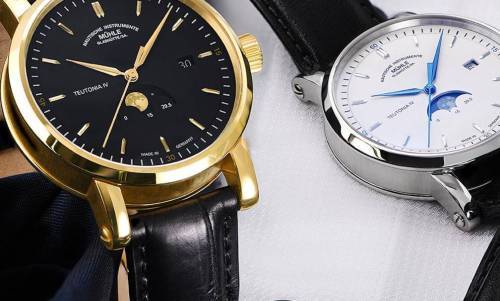 Mühle-Glashütte Teutonia IV Moonphase Gold