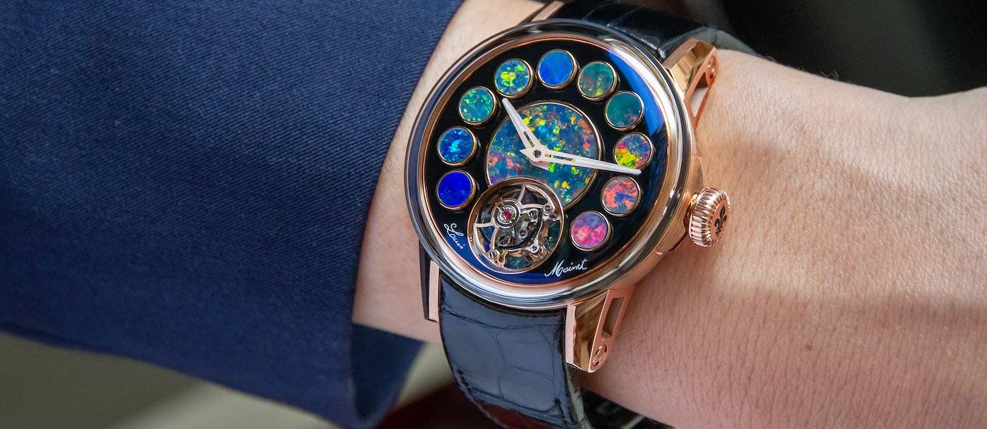 Louis Moinet Geopolis Opal pieza única: una búsqueda de la perfección