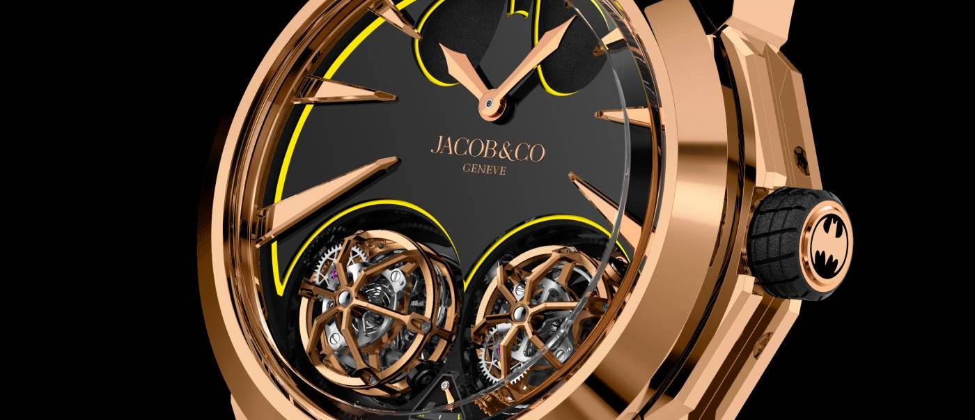 Jacob & Co. se asocia con Warner Bros. y DC para el reloj Gotham City