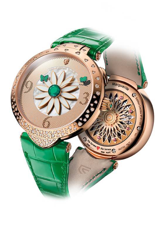 Christophe Claret se pone romántico con el Marguerite tachonado de diamantes