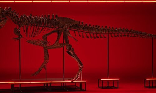 Fuera de este mundo: un Urwerk con fragmentos de T. rex