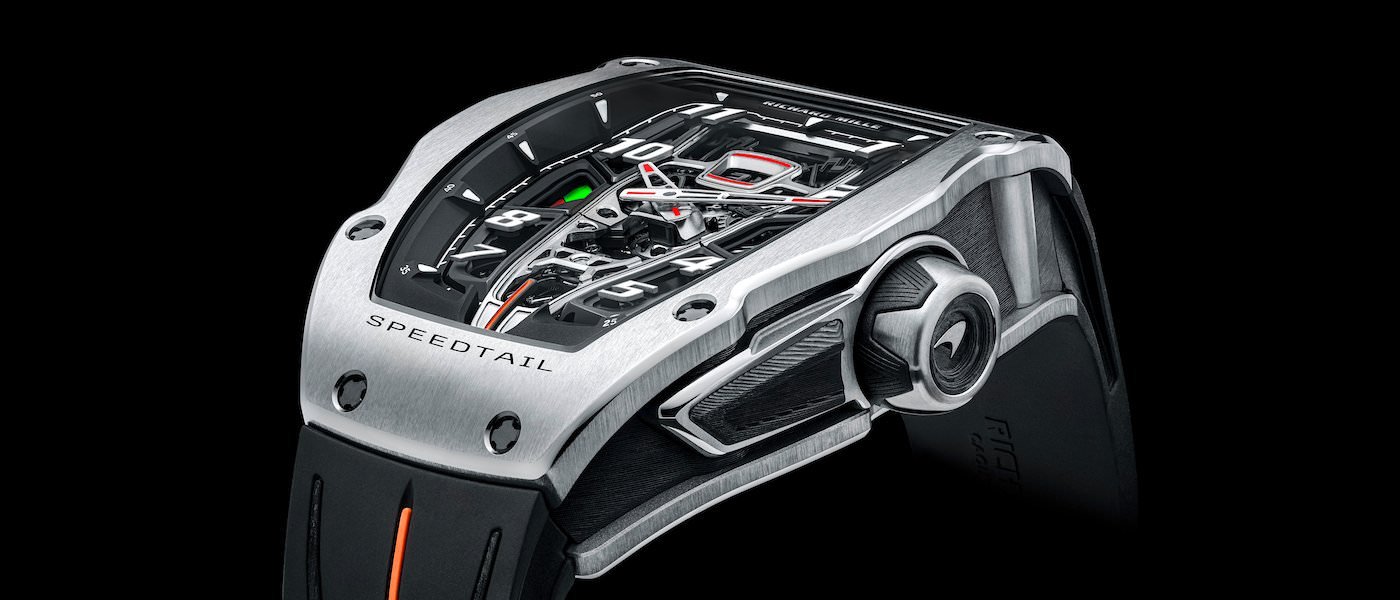 Richard Mille: un nuevo reloj inspirado por el Speedtail de McLaren
