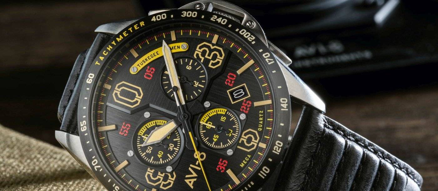 AVI-8 presenta el nuevo P-51 Mustang Tuskegee Airmen Chronograph Limited Edition