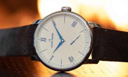 Louis Erard: Esmalte al Grand Feu sobre presupuesto